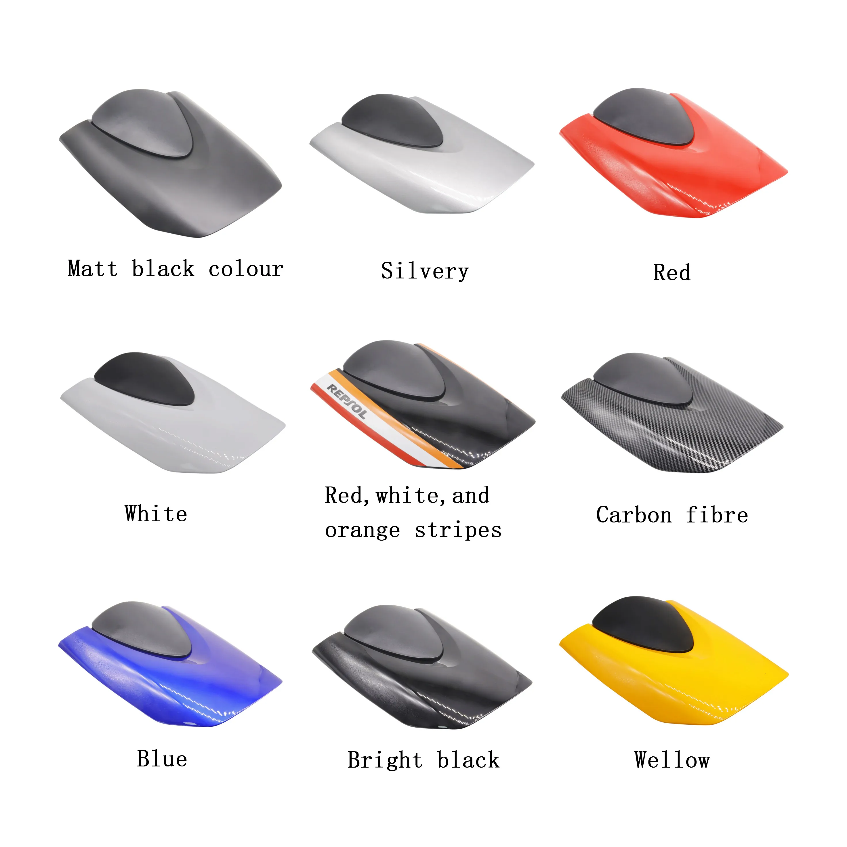 Motorcycle Rear Passenger Cowl Seat Back Cover Fairing Part For Honda CBR 600 RR 600RR CBR600RR F5 2007 2008 2009 2010 2011 2012
Motorcycle Rear Passenger Cowl Seat Back Cover Fairing Part For Honda CBR 600 RR 600RR CBR600RR F5 2007 2008 2009 2010 2011 2012