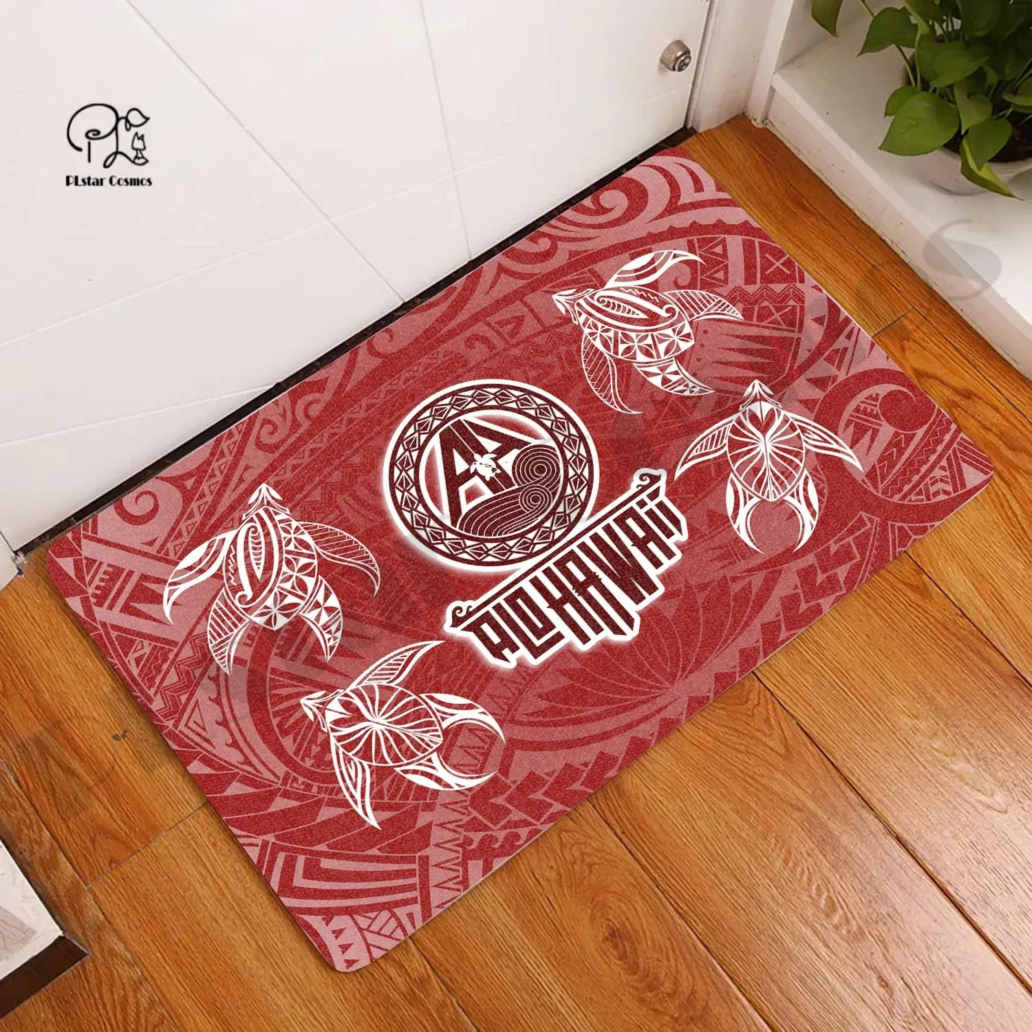 Neweat Hawaii Triblal Rainforest Style Tattoo Decor Porch Doormat Rug Mats Floor Carpet 3D Indoor Outdoor Doormat Non-slip -1
Neweat Hawaii Triblal Rainforest Style Tattoo Decor Porch Doormat Rug Mats Floor Carpet 3D Indoor Outdoor Doormat Non-slip -1