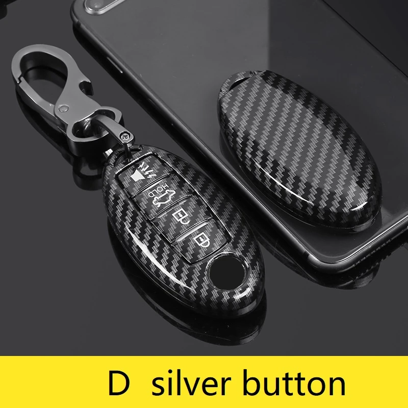 Carbon ABS Car Key Case For Nissan Versa Maxima Altima Rogue Armada Sentra Murano Infiniti FX35 QX60 Remote Cover Keys Bag
Carbon ABS Car Key Case For Nissan Versa Maxima Altima Rogue Armada Sentra Murano Infiniti FX35 QX60 Remote Cover Keys Bag