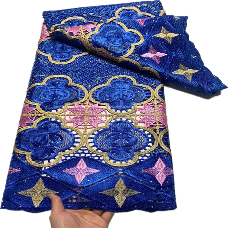 5 Yards African Multicolor Water Soluble Laces Fabric 2023 High Quality Nigerian Embroidered Guipure Net Fabrics For Party Dress
5 Yards African Multicolor Water Soluble Laces Fabric 2023 High Quality Nigerian Embroidered Guipure Net Fabrics For Party Dress