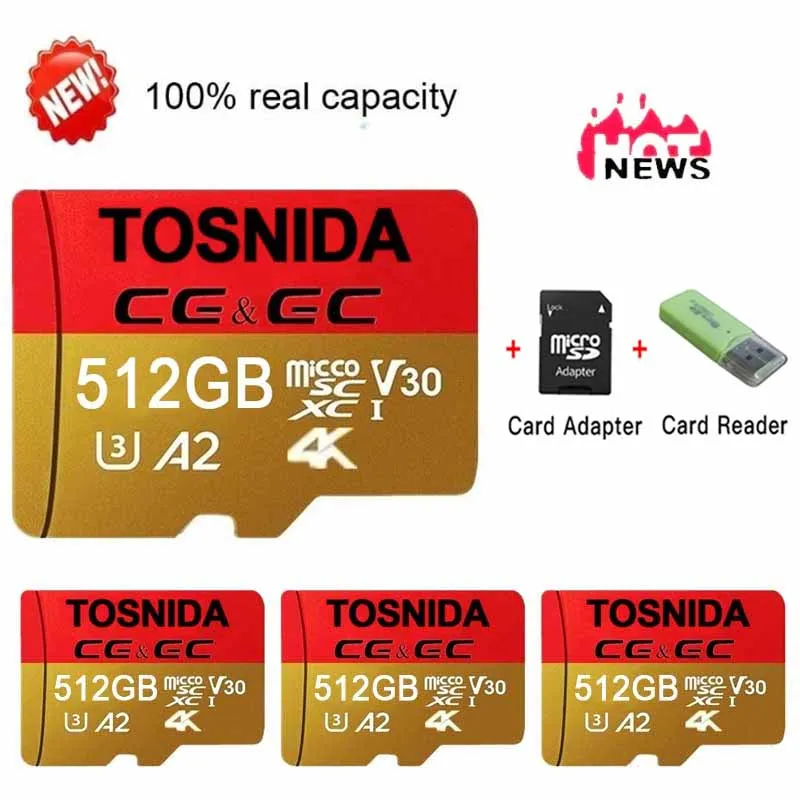 Class 10 Mini Sd Memory Card 128GB 512GB Micco TF Sd Card 256GB 256GB 1TB Smart SD/TF Card for Phone/camera Give Card Reader
Class 10 Mini Sd Memory Card 128GB 512GB Micco TF Sd Card 256GB 256GB 1TB Smart SD/TF Card for Phone/camera Give Card Reader