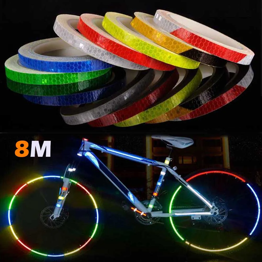 Hot Sale Bike Stickers Reflective Tape Fluorescent MTB Bike Bicycle Strips Cycling MTB Tape for Helmet Motorcycle Scooter
Hot Sale Bike Stickers Reflective Tape Fluorescent MTB Bike Bicycle Strips Cycling MTB Tape for Helmet Motorcycle Scooter