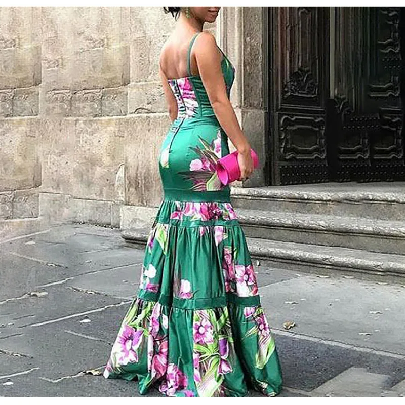 2022 Summer New Fashion Casual Midi Maxi Dresses Bohemian Retro Sexy Sleeveless Vintage Print Sling Dresses Women 
2022 Summer New Fashion Casual Midi Maxi Dresses Bohemian Retro Sexy Sleeveless Vintage Print Sling Dresses Women