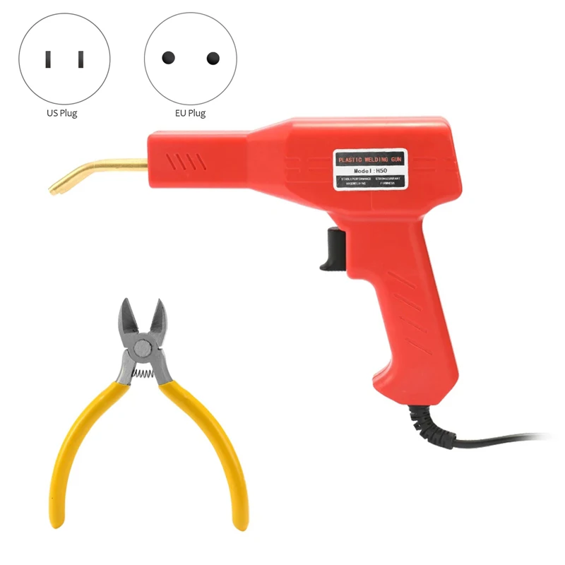 50W Handy Plastic Welder Garage Tools Hot Staplers Machine PVC Repairing Machine Car Bumper Repair Hot Stapler
50W Handy Plastic Welder Garage Tools Hot Staplers Machine PVC Repairing Machine Car Bumper Repair Hot Stapler
