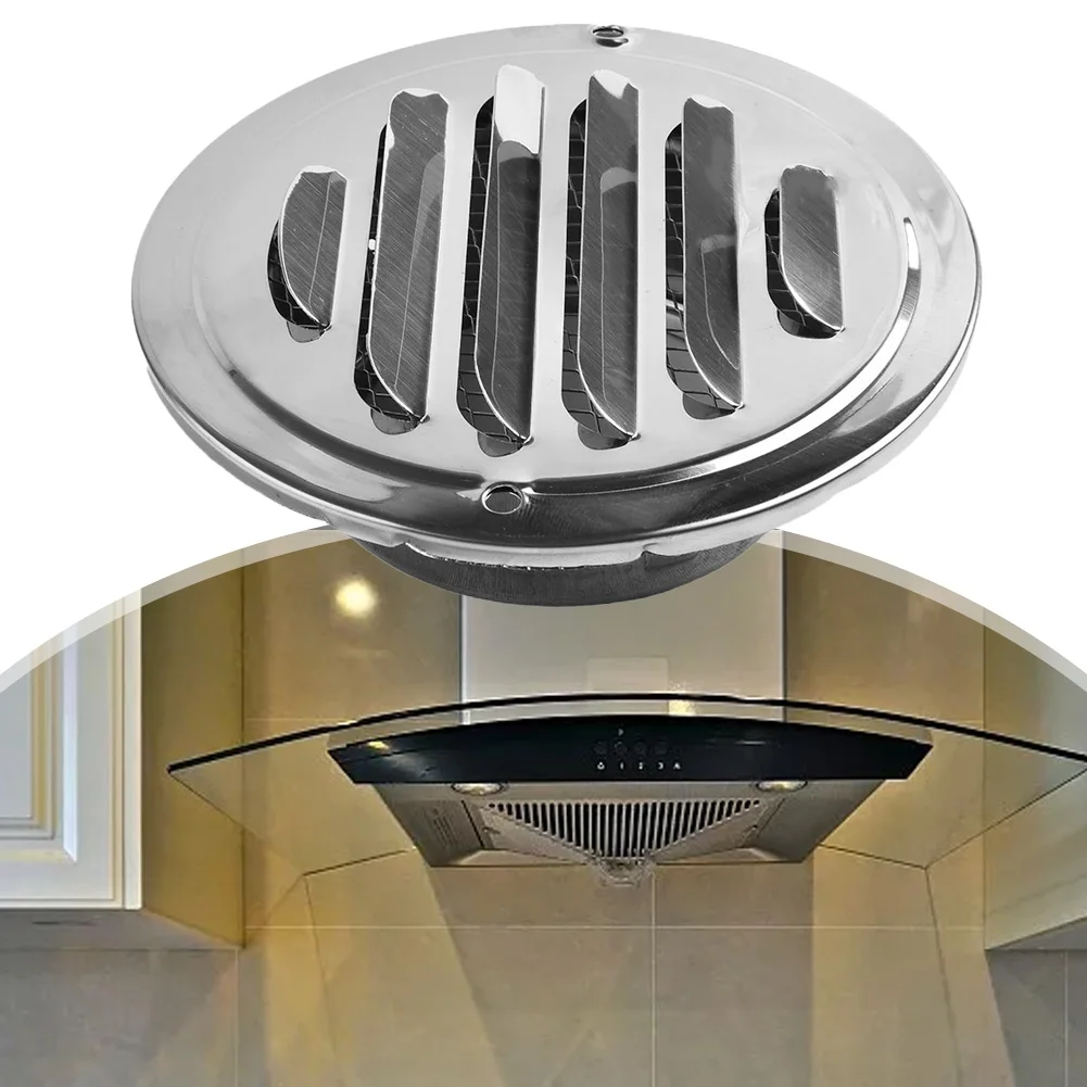 Hood Rain Cover Stainless Steel Vent 14.5cm/5.7inch 1pcs 9.8cm/3.85inch Louvre Air Vents Range Replacement Silver
Hood Rain Cover Stainless Steel Vent 14.5cm/5.7inch 1pcs 9.8cm/3.85inch Louvre Air Vents Range Replacement Silver
