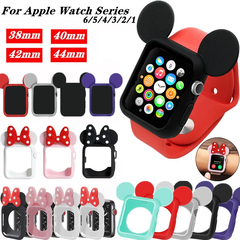 Мягкие силиконовые чехлы для Apple Watch 6 5 4 40 44 мм 38 42 мм, милые Мультяшные Защитные чехлы для девочек для iWatch серии Se 3 2 7 41 45 мм
Мягкие силиконовые чехлы для Apple Watch 6 5 4 40 44 мм 38 42 мм, милые Мультяшные Защитные чехлы для девочек для iWatch серии Se 3 2 7 41 45 мм