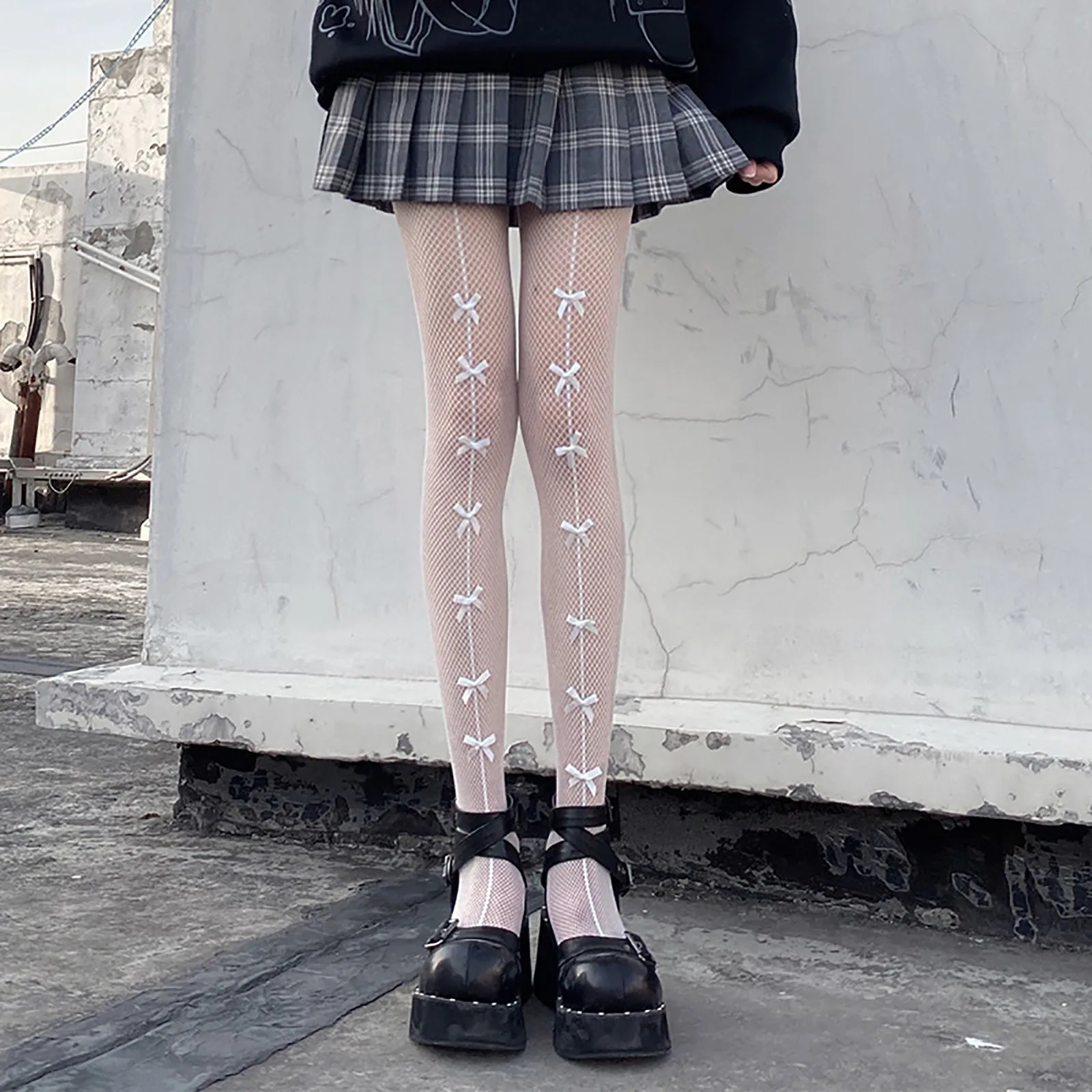 Fashion Bownot Fishnet Tights Erotic Hollow Out Sexy Mesh Pantyhose Punk Gothic Dark Tight Lingerie Pantyhose
Fashion Bownot Fishnet Tights Erotic Hollow Out Sexy Mesh Pantyhose Punk Gothic Dark Tight Lingerie Pantyhose