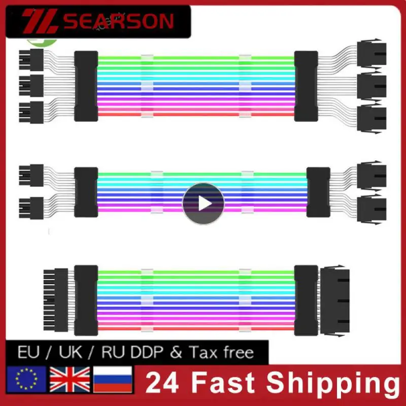 Good Stability Glow Extension Cord Strong Transmission Performance High Cost Performance Motherboard Accessories White Black
Good Stability Glow Extension Cord Strong Transmission Performance High Cost Performance Motherboard Accessories White Black