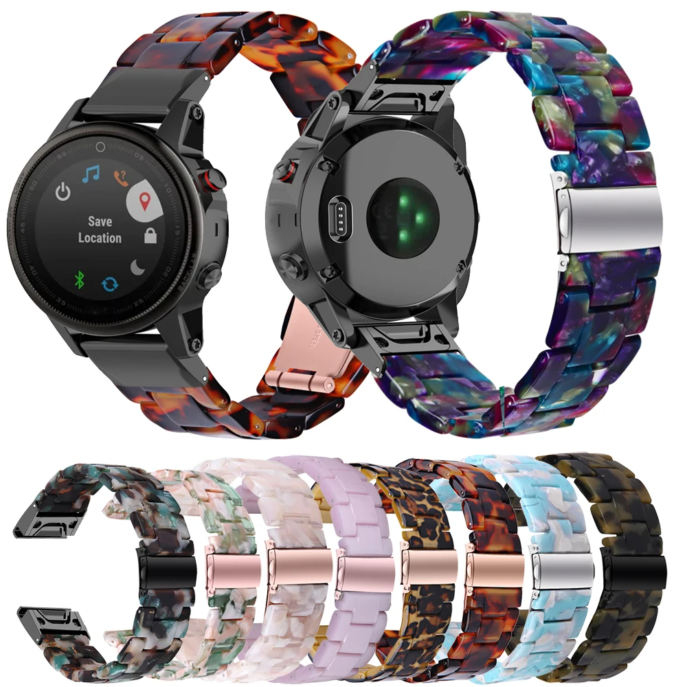 Essidi 22mm Resin Watch Band For Garmin Fenix 5 Plus 6 Pro GPS 7 Approach S62 New Wrist Bracelet Strap For Forerunner 935 945
Essidi 22mm Resin Watch Band For Garmin Fenix 5 Plus 6 Pro GPS 7 Approach S62 New Wrist Bracelet Strap For Forerunner 935 945