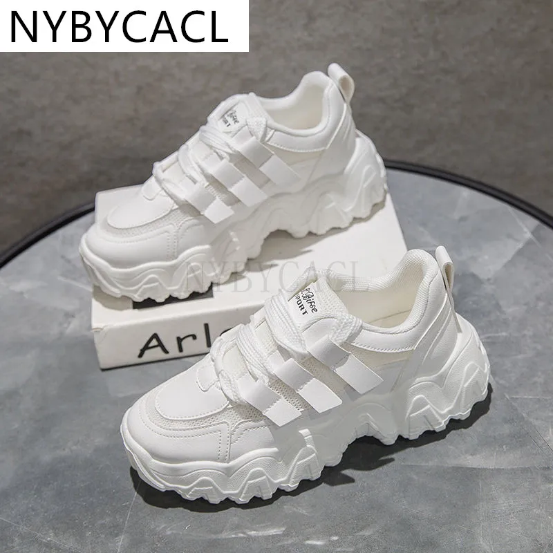 Pink White Chunky Platform Sports Shoes Women Fashion Lace Up Platform Mesh PU Leather Sneakers Harajuku Korean 2022 vulcanized
Pink White Chunky Platform Sports Shoes Women Fashion Lace Up Platform Mesh PU Leather Sneakers Harajuku Korean 2022 vulcanized