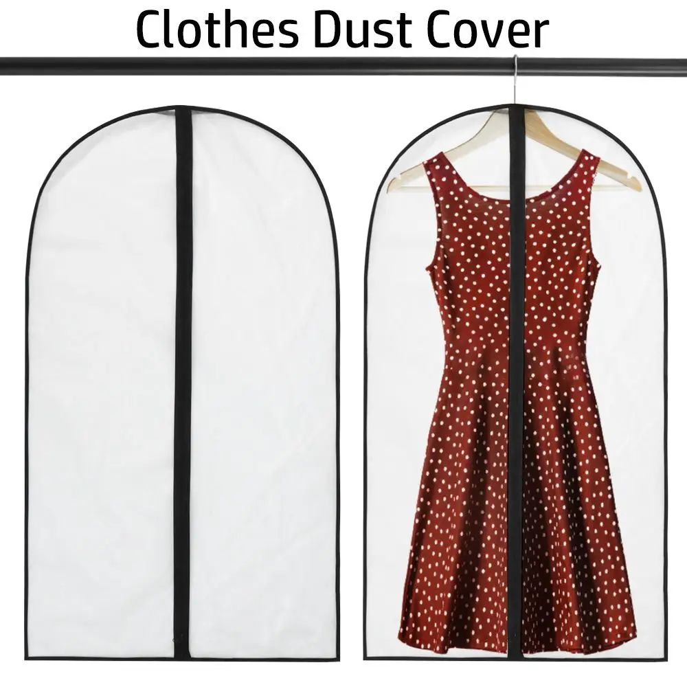 Bedroom Cabinet Organizer Transparent Waterproof Suit Coat Protector Storage Bag Clothes Dust Cover Hanging Zip Bag
Bedroom Cabinet Organizer Transparent Waterproof Suit Coat Protector Storage Bag Clothes Dust Cover Hanging Zip Bag