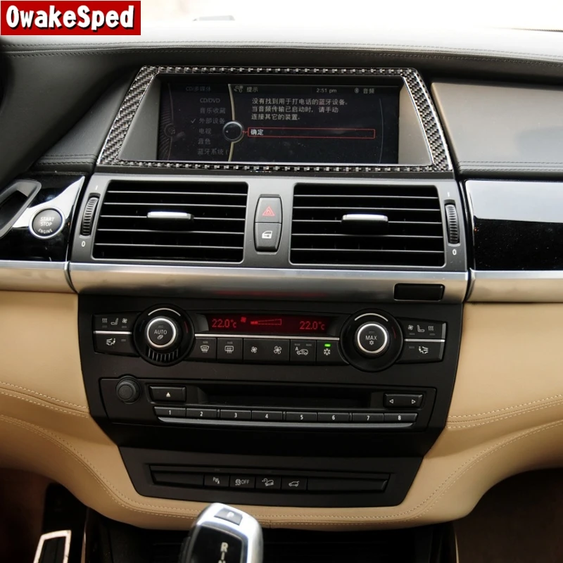 Car Styling Center Console Navigation Frame Decoration Carbon Fiber Sticker For BMW X5 E70 X6 E71 2009-2013 Interior Accessories
Car Styling Center Console Navigation Frame Decoration Carbon Fiber Sticker For BMW X5 E70 X6 E71 2009-2013 Interior Accessories