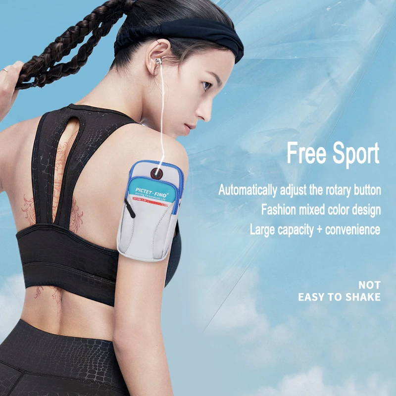 MT105 Four Seasons Unisex Arm Polyester Sports Arm Bag Newest Arrival Waterproof Sport Armband Phone Case Universal Band Running
MT105 Four Seasons Unisex Arm Polyester Sports Arm Bag Newest Arrival Waterproof Sport Armband Phone Case Universal Band Running