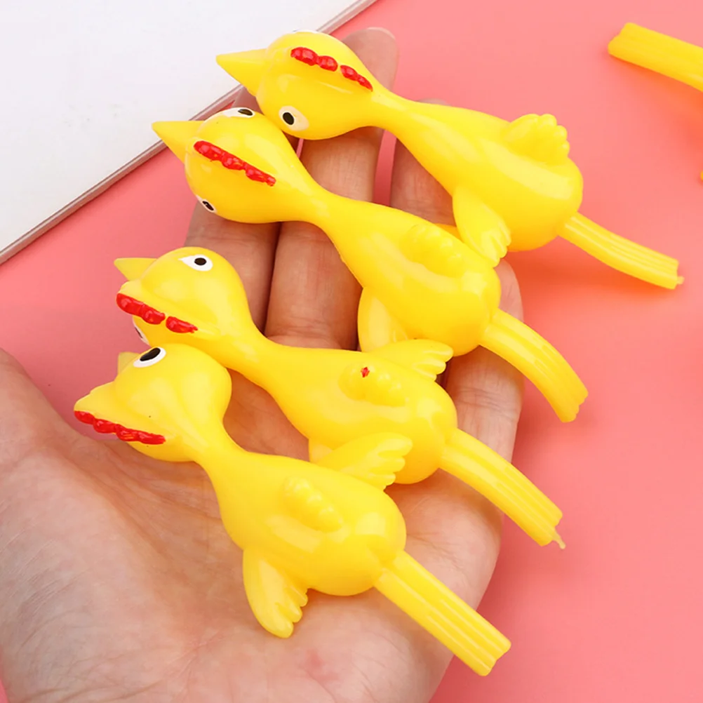 48 Pcs Stretchy Birthday Party Favors Funny Interesting Prank Catapult Chicks Toy Flying Catapult Chicken Toy for Party
48 Pcs Stretchy Birthday Party Favors Funny Interesting Prank Catapult Chicks Toy Flying Catapult Chicken Toy for Party