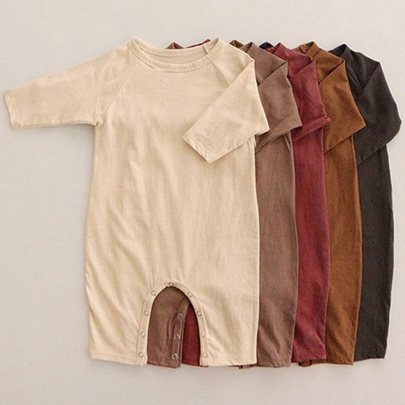 2022 New Baby Clothes Solid Color Long Sleeves Baby Girl Jumpsuits Kids Boys Children's Clothing Bodysuit Toddler Clothes
2022 New Baby Clothes Solid Color Long Sleeves Baby Girl Jumpsuits Kids Boys Children's Clothing Bodysuit Toddler Clothes