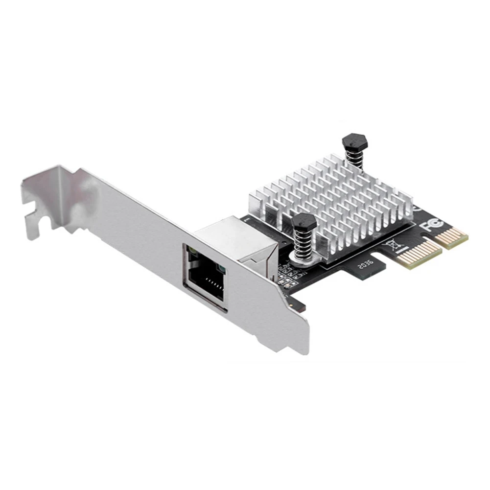 IOCREST 2.5G Gigabit Network Adapter with 1 Port 2500Mbps PCIe 2.5G Ethernet Card RJ45 LAN Controller Card RTL8125B Chip
IOCREST 2.5G Gigabit Network Adapter with 1 Port 2500Mbps PCIe 2.5G Ethernet Card RJ45 LAN Controller Card RTL8125B Chip