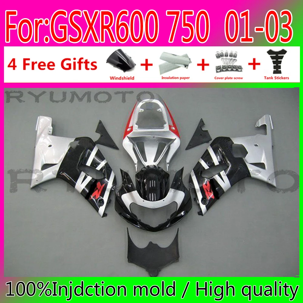 Новый комплект обтекателей пресс-форм ABS для Suzuki GSXR600 750 GSXR 600 K1 2001 2002 2003 01 02 03 обтекатели
Новый комплект обтекателей пресс-форм ABS для Suzuki GSXR600 750 GSXR 600 K1 2001 2002 2003 01 02 03 обтекатели