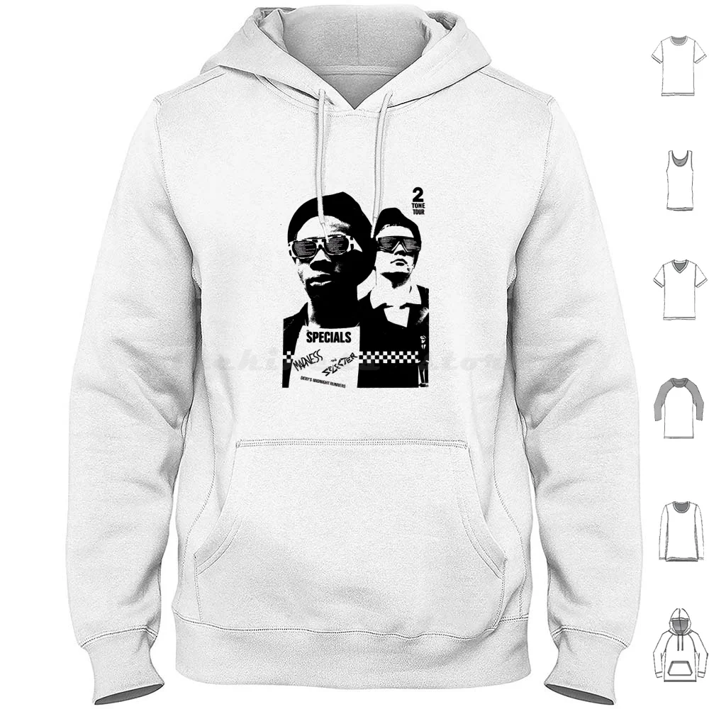 

The Specials Band Enjoy Popular With Many Songs Retro Classic Art Specials Band 2 Tone Tour 2 Tone Hoodie cotton Long Sleeve