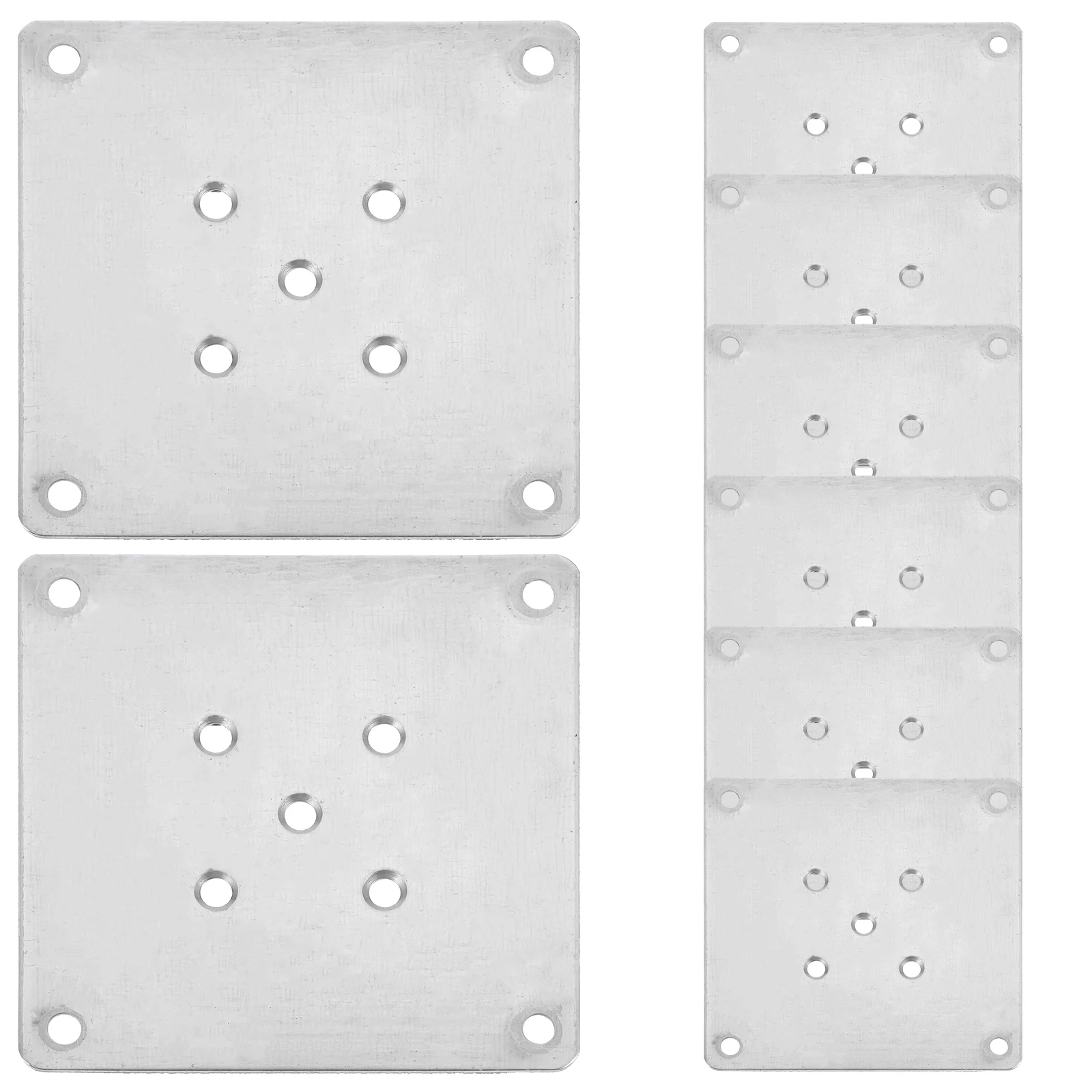 8 Pcs Metal Table Legs Furniture Attachment Plates Connecting Couch Seat Mounting Flat
8 Pcs Metal Table Legs Furniture Attachment Plates Connecting Couch Seat Mounting Flat