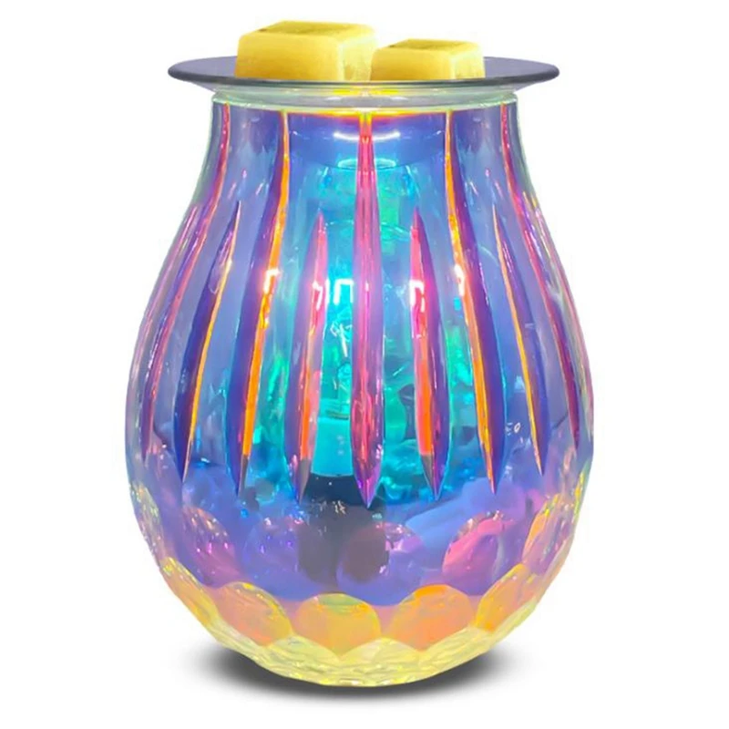 Electric Wax Warmer Art Glass Scented Essential Oil Warmer Tart Burner For Gifts&Decor,Home,Office,Bedroom Eu Plug
Electric Wax Warmer Art Glass Scented Essential Oil Warmer Tart Burner For Gifts&Decor,Home,Office,Bedroom Eu Plug