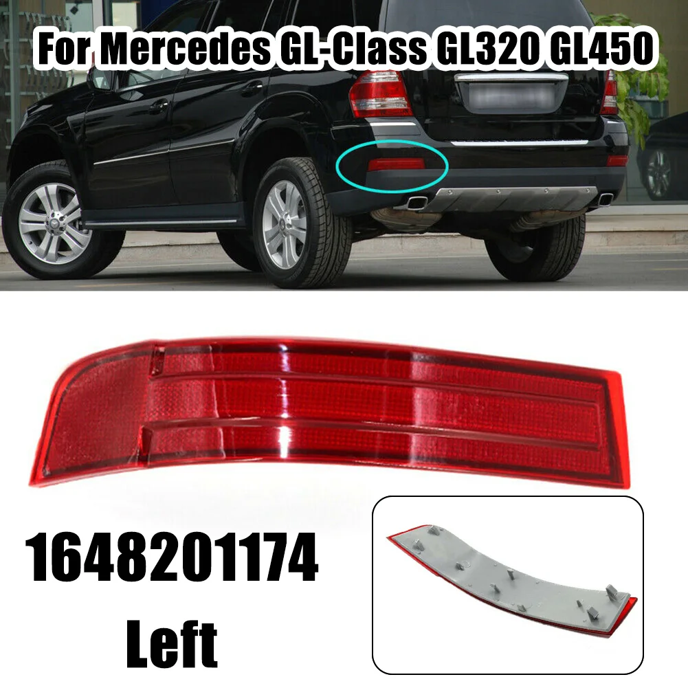 Left Rear Bumper Reflector Light For Mercedes GL-Class GL320 GL450 1648201174 Rear Bumper Signal Lamp Reflector Car Accessories
Left Rear Bumper Reflector Light For Mercedes GL-Class GL320 GL450 1648201174 Rear Bumper Signal Lamp Reflector Car Accessories