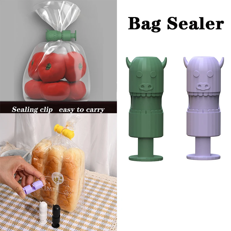 Portable Chip Bag Sealer Plastic Package Storage Bag Clip Mini Sealing Tong Handy Sticker Seal for Food Snack Kitchen Gadgets
Portable Chip Bag Sealer Plastic Package Storage Bag Clip Mini Sealing Tong Handy Sticker Seal for Food Snack Kitchen Gadgets