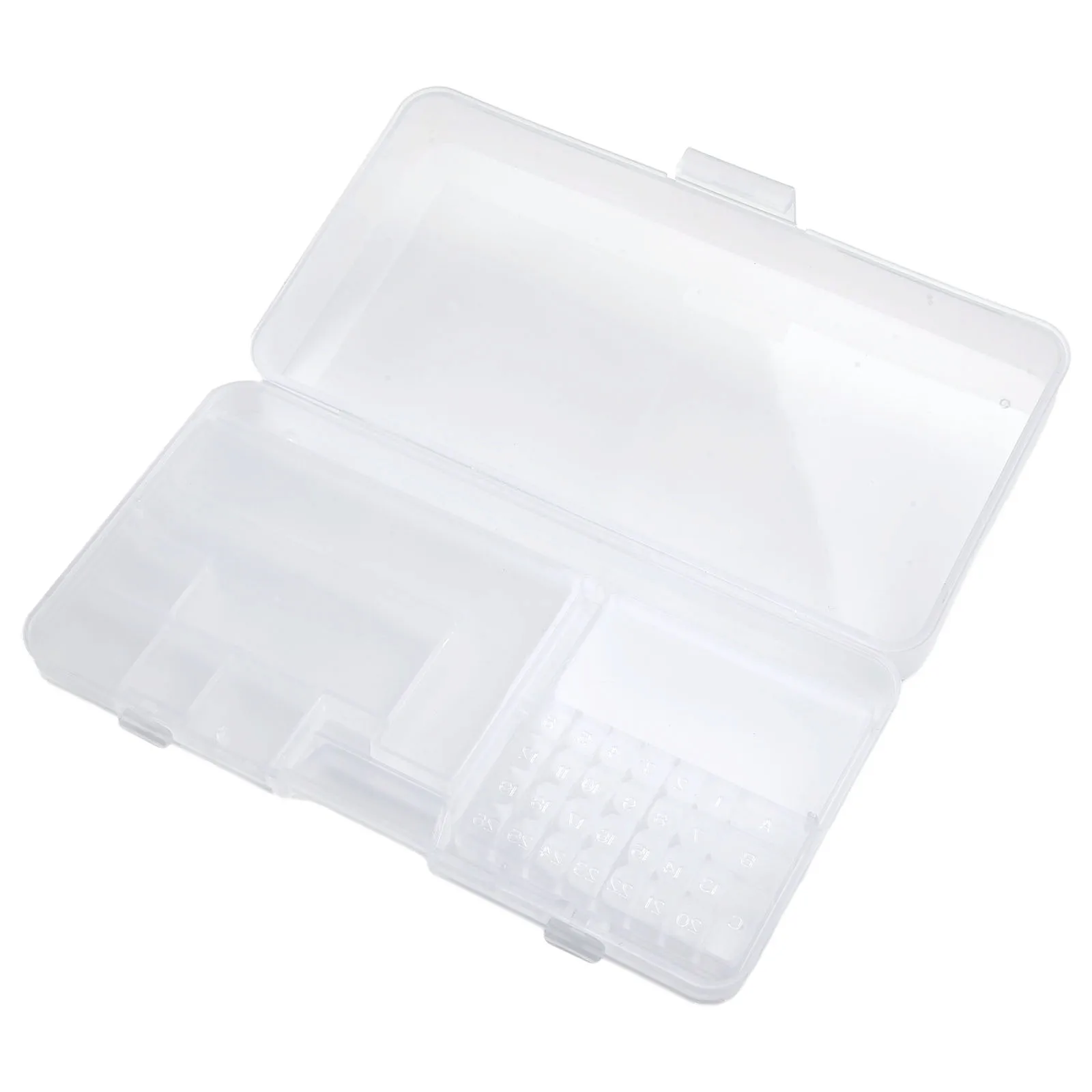 Transparent Storage Box Rectangle Plastic Screw Electronic Components Jewelry Nail Art Equipment Case Organizer Container
Transparent Storage Box Rectangle Plastic Screw Electronic Components Jewelry Nail Art Equipment Case Organizer Container
