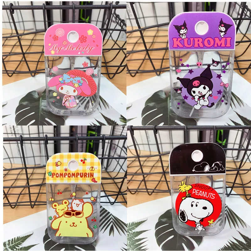 50ML Anime Kawaii My Melody Snooopyss Purin Kuromi Spray Bottle Cartoon Travel Portable Empty Spray Bottle Perfume Alcohol Gifts
50ML Anime Kawaii My Melody Snooopyss Purin Kuromi Spray Bottle Cartoon Travel Portable Empty Spray Bottle Perfume Alcohol Gifts
