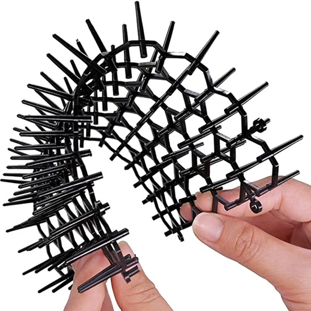 12pcs Garden Anti-cat And Dog Net Repellent Mat Prickle Strips Safe Plastic Spike Thorn Deterrent Green Plant Protection Supply
12pcs Garden Anti-cat And Dog Net Repellent Mat Prickle Strips Safe Plastic Spike Thorn Deterrent Green Plant Protection Supply
