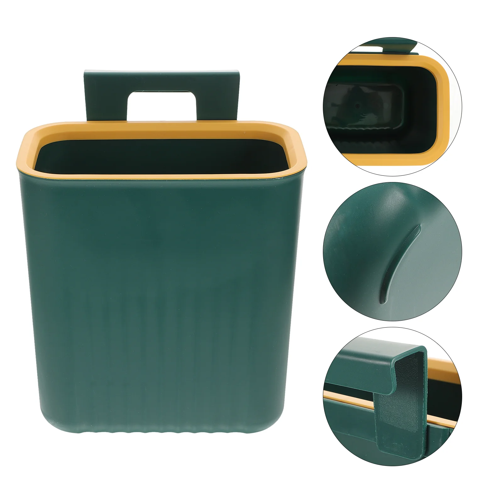 Plastic Garbage Can Lid Wall Mounted Trash Hanging Kitchen Bin Bathroom Container Cabinet Waste Office
Plastic Garbage Can Lid Wall Mounted Trash Hanging Kitchen Bin Bathroom Container Cabinet Waste Office