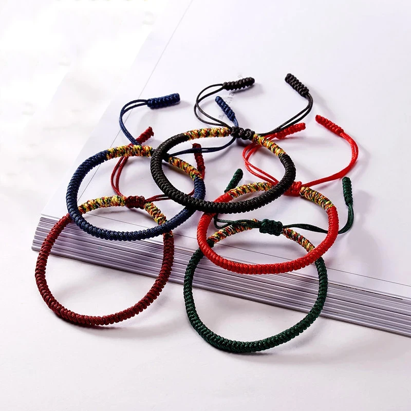Charm Colorful Handmade Braid Rope Knot Bracelet For Women Couple Ethnic Style Adjustable Strand Thread Friendship Jewelry
Charm Colorful Handmade Braid Rope Knot Bracelet For Women Couple Ethnic Style Adjustable Strand Thread Friendship Jewelry