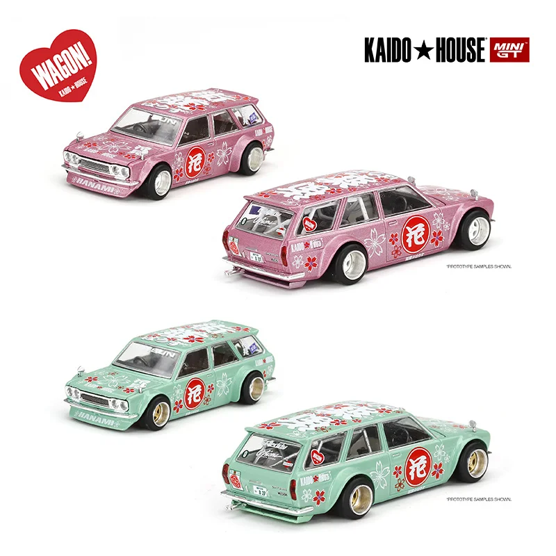 1:64 MINI GT Datsun KAIDO 510 Wagon Hanami Sakura Flower Alloy Diorama Car Model Collection Miniature Carros Toys for children
1:64 MINI GT Datsun KAIDO 510 Wagon Hanami Sakura Flower Alloy Diorama Car Model Collection Miniature Carros Toys for children