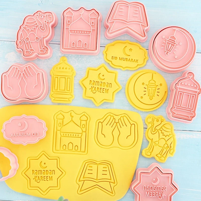 Eid Ramadan Series Shapes PP Mould Cookie Baking Tools Gift for DIY Baking Lover 
Eid Ramadan Series Shapes PP Mould Cookie Baking Tools Gift for DIY Baking Lover