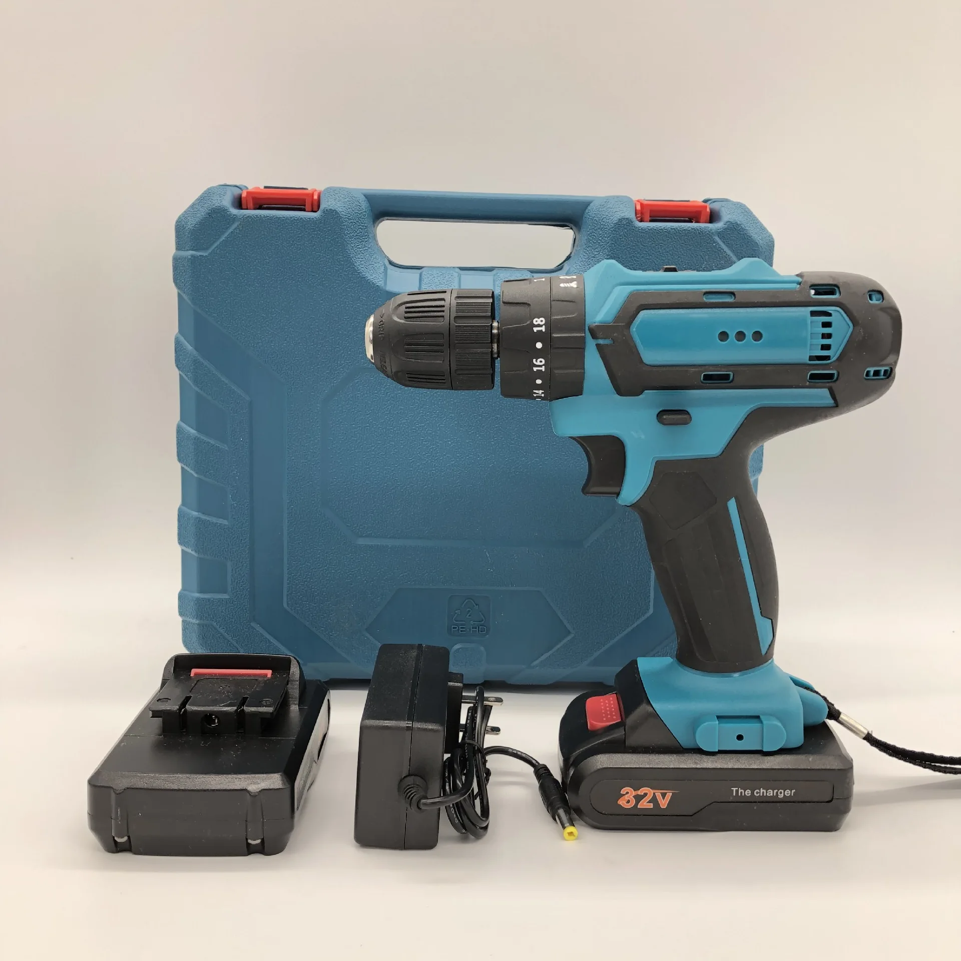 Lithium rechargeable electric hand drill 25 v power double-speed electric drill household electric screwdriver
Lithium rechargeable electric hand drill 25 v power double-speed electric drill household electric screwdriver