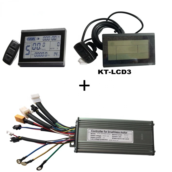 36/48V 250/350/500W Electric Bicycle Scooter Brushless 9 Mosfet Sine Wave Controller with KT LCD Display Panel Ebike Accessories
36/48V 250/350/500W Electric Bicycle Scooter Brushless 9 Mosfet Sine Wave Controller with KT LCD Display Panel Ebike Accessories