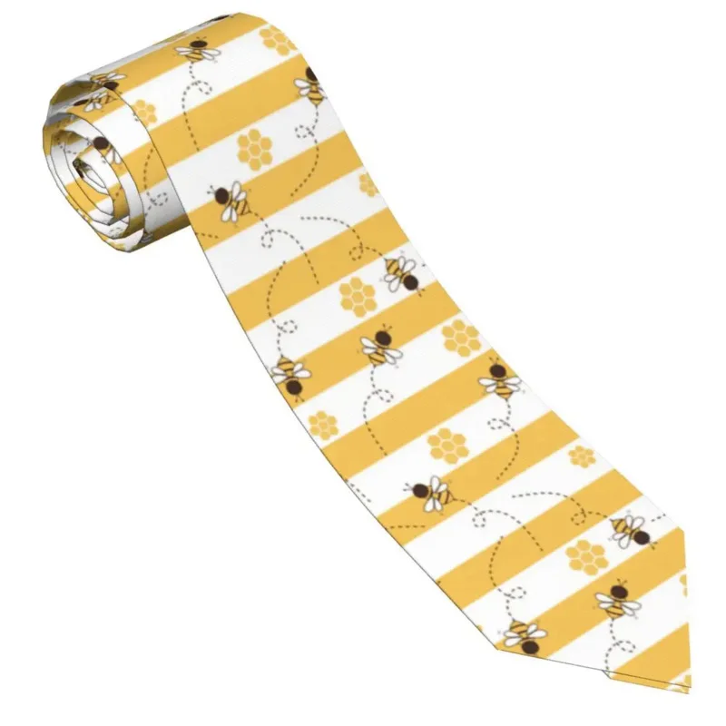 Bee Cartoons And Honeycomb Yellow White Stripe Neckties Men Women Polyester 8 cm Neck Tie Men Slim Wide Shirt Accessories
Bee Cartoons And Honeycomb Yellow White Stripe Neckties Men Women Polyester 8 cm Neck Tie Men Slim Wide Shirt Accessories