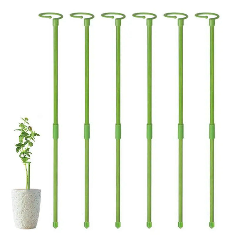 Stem Plant Support Stakes 6 Pcs Fiberglass Single Plants Sticks Support Plant Cage Support Ring Plant Sticks Garden Plant Stakes
Stem Plant Support Stakes 6 Pcs Fiberglass Single Plants Sticks Support Plant Cage Support Ring Plant Sticks Garden Plant Stakes
