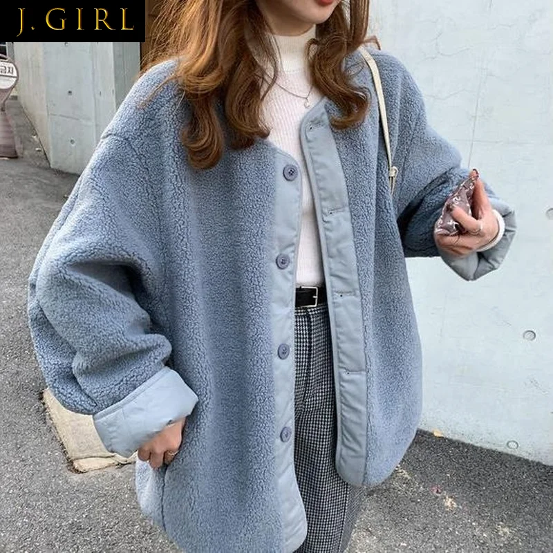 Short Style Parkas Women Design Lambswool Two Sides Outwear Warm Single Breasted Argyle Parka Retro Winter Jackets Woman Stylish
Short Style Parkas Women Design Lambswool Two Sides Outwear Warm Single Breasted Argyle Parka Retro Winter Jackets Woman Stylish