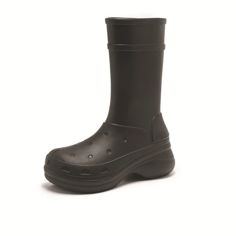 All Seasons Solid Color High Boots with One Foot on The Snow, Super Light and Comfortable One Piece Waterproof Boots 35-40
All Seasons Solid Color High Boots with One Foot on The Snow, Super Light and Comfortable One Piece Waterproof Boots 35-40