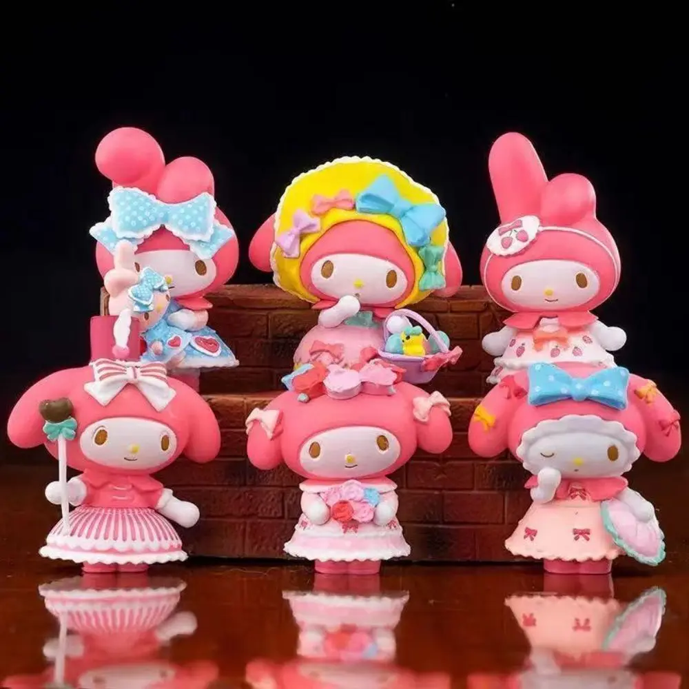 6Pcs/Set My Melody Resin DIY Mini Tea Party Maid DressesCartoon Cute PVC Model Doll Model Toy Desktop Ornaments For kids Gifts
6Pcs/Set My Melody Resin DIY Mini Tea Party Maid DressesCartoon Cute PVC Model Doll Model Toy Desktop Ornaments For kids Gifts