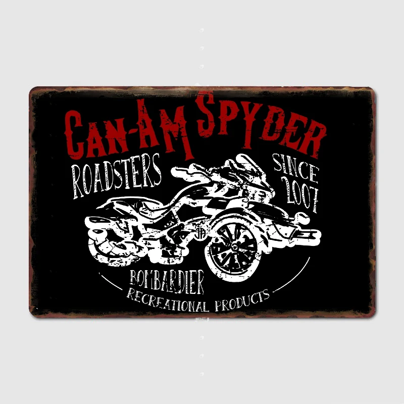 Can-Am ryker Roadsters Retro Metal Sign Club Home Garage Club Create Garage Decoration Tin Sign Poster Room Decor 
Can-Am ryker Roadsters Retro Metal Sign Club Home Garage Club Create Garage Decoration Tin Sign Poster Room Decor