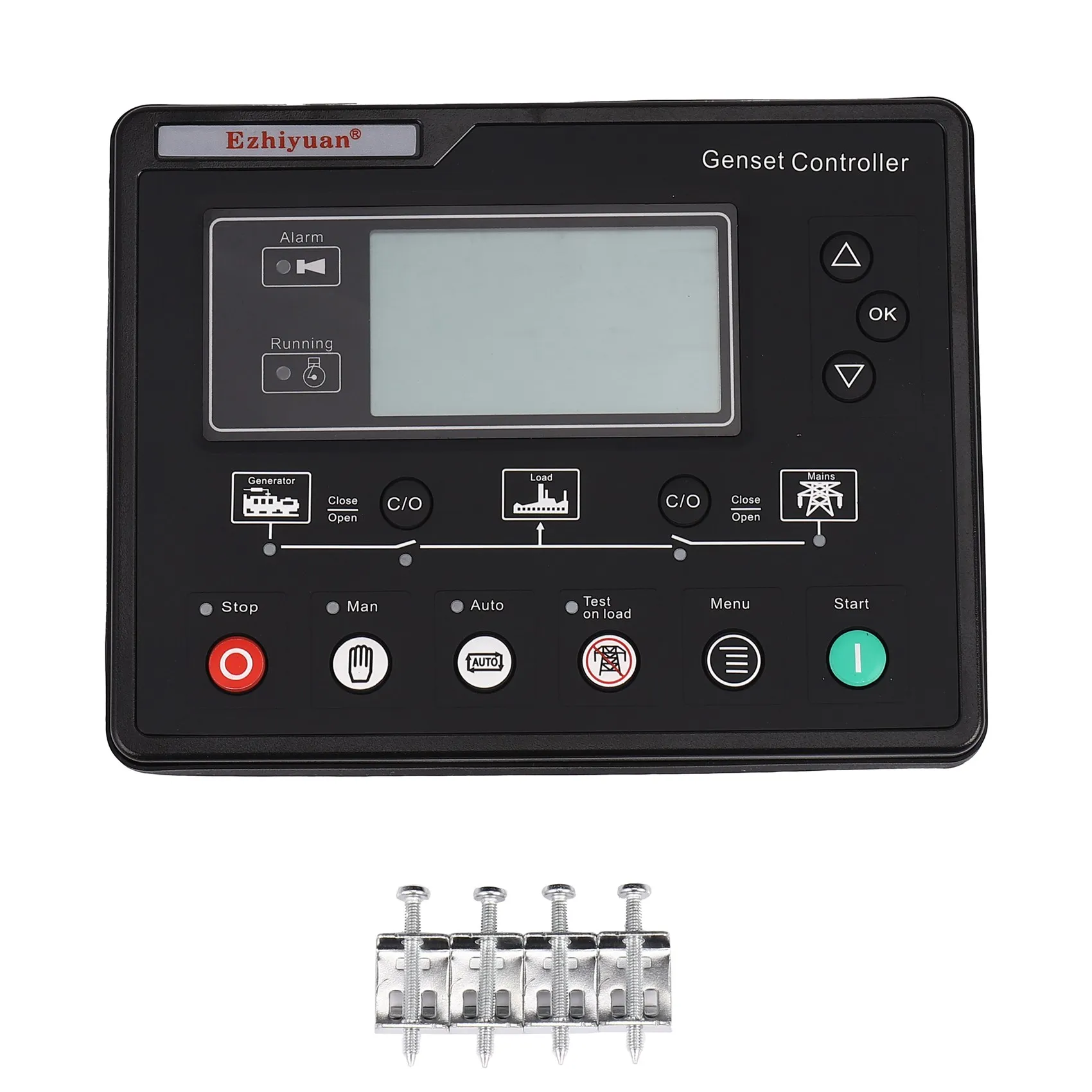 SL6120U AMF Generator Set Controller LCD Automatic Start Genset Ats Control Box Terminal Charge Panel Alternator Part 6120
SL6120U AMF Generator Set Controller LCD Automatic Start Genset Ats Control Box Terminal Charge Panel Alternator Part 6120