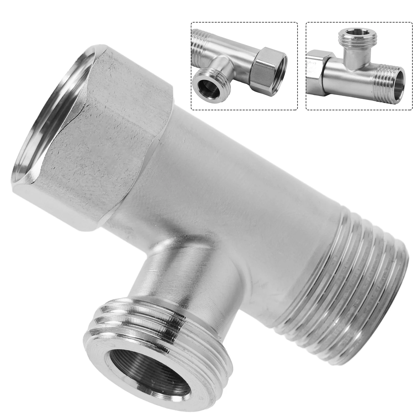 Switch Faucet T Adapter 3 Way Connector Shower Head Diverter Valve Home Improvement Shower Faucets Water Separator
Switch Faucet T Adapter 3 Way Connector Shower Head Diverter Valve Home Improvement Shower Faucets Water Separator