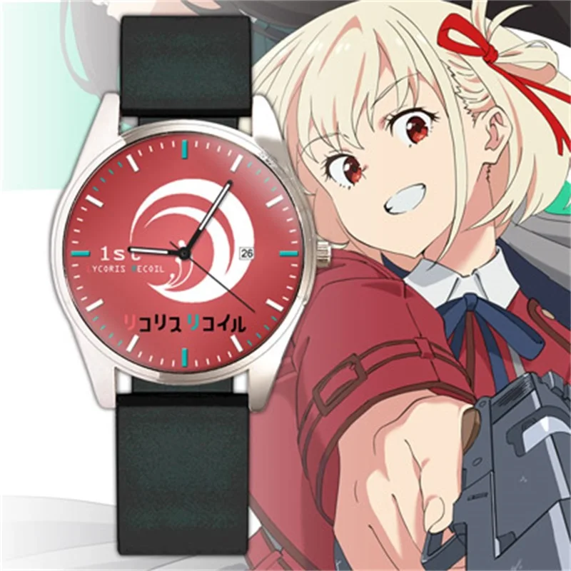 Anime Lycoris Recoil Nishikigi Chisato Inoue Takina Men Women Quartz Electronic Wristwatch Cos Accessories Student Wrist Watches
Anime Lycoris Recoil Nishikigi Chisato Inoue Takina Men Women Quartz Electronic Wristwatch Cos Accessories Student Wrist Watches