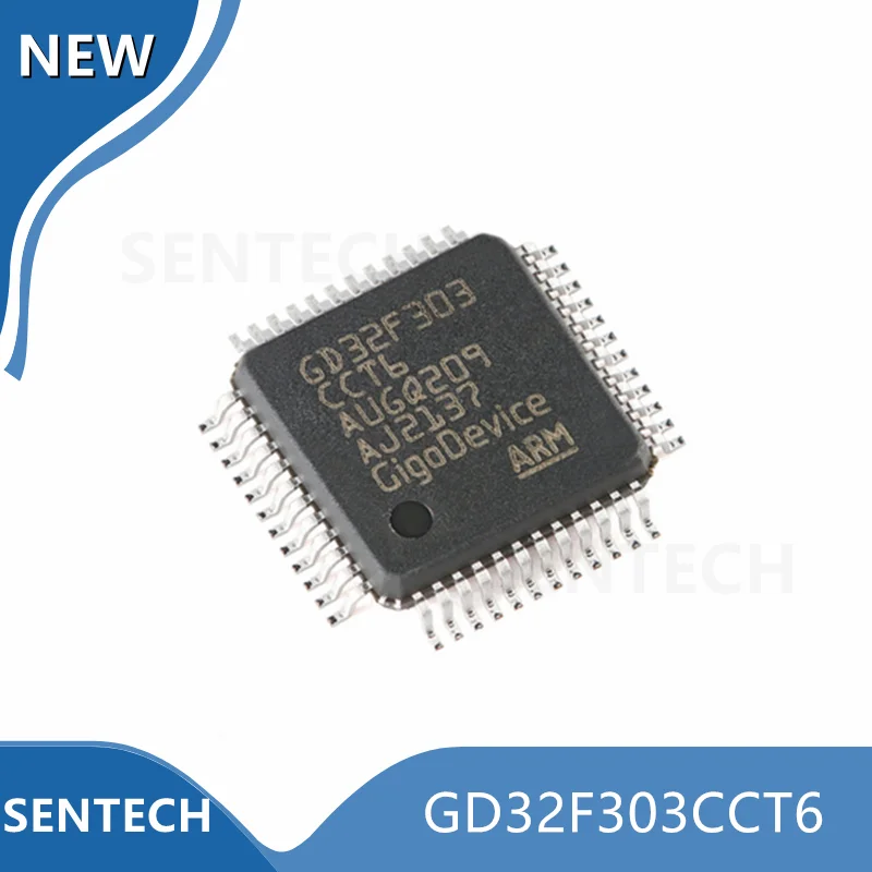 

10PCS/LOT NEW GD32F303CCT6 GD32F303 Compatible with STM32F IC MCU 32BIT ARM Cortex - M4 FLASH 48LQFP In Stock