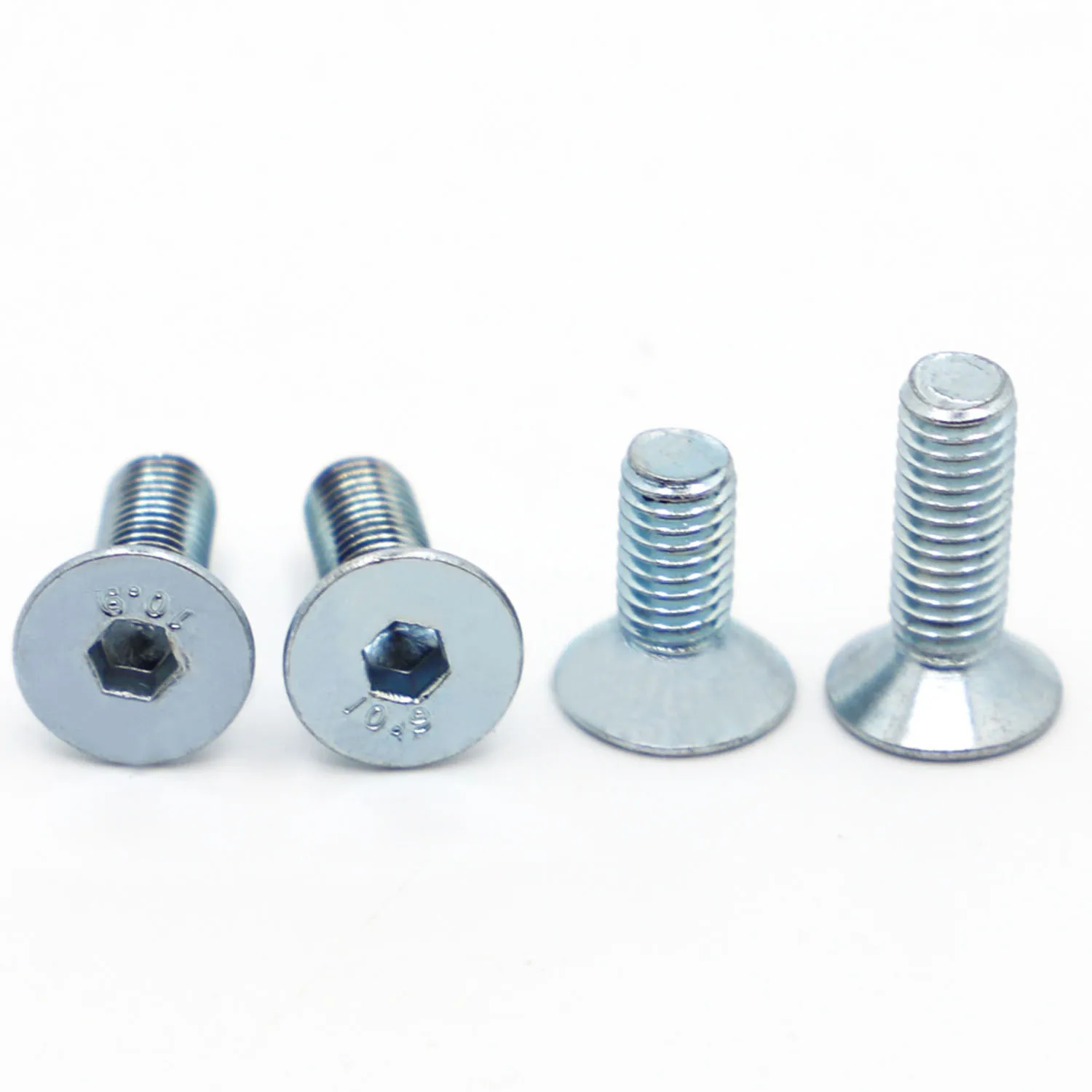 Grade 10.9 Galvanized Steel Allen Key Head Screws Hex Socket Flat Countersunk Head Screw Bolt M3 M4 M5 M6 M8 M10
Grade 10.9 Galvanized Steel Allen Key Head Screws Hex Socket Flat Countersunk Head Screw Bolt M3 M4 M5 M6 M8 M10