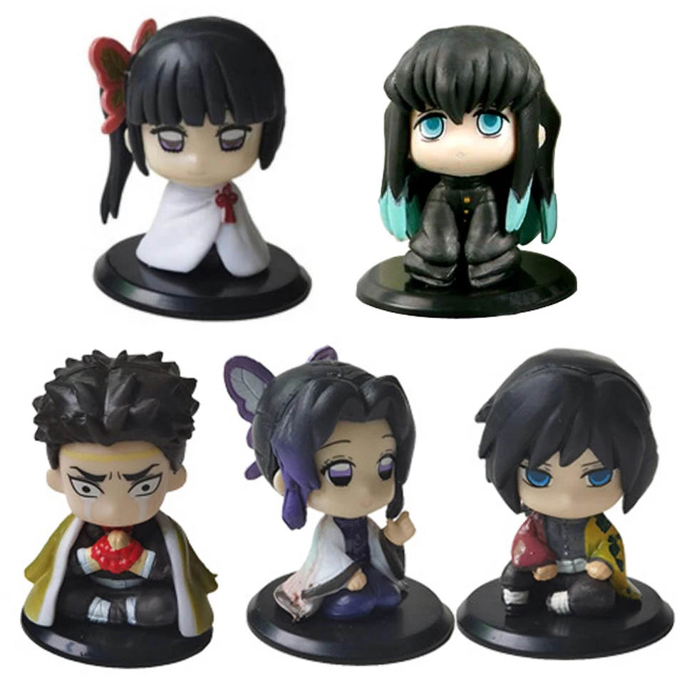 Demon Slayer Figure Set Tanjirou Zenitsu Anime Action Figures PVC Toy Giyuu Rengoku Tengen Mitsuri Nezuko Inosuke Juguetes Doll
Demon Slayer Figure Set Tanjirou Zenitsu Anime Action Figures PVC Toy Giyuu Rengoku Tengen Mitsuri Nezuko Inosuke Juguetes Doll