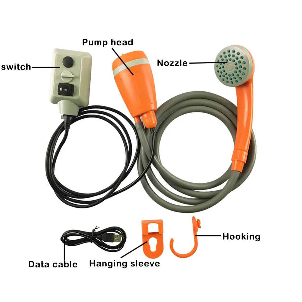 Rainhead USB Bathing Electric Shower Portable Eco-Friendly Effective Swimming Hiking Energy-Saving Classical Outdoor
Rainhead USB Bathing Electric Shower Portable Eco-Friendly Effective Swimming Hiking Energy-Saving Classical Outdoor