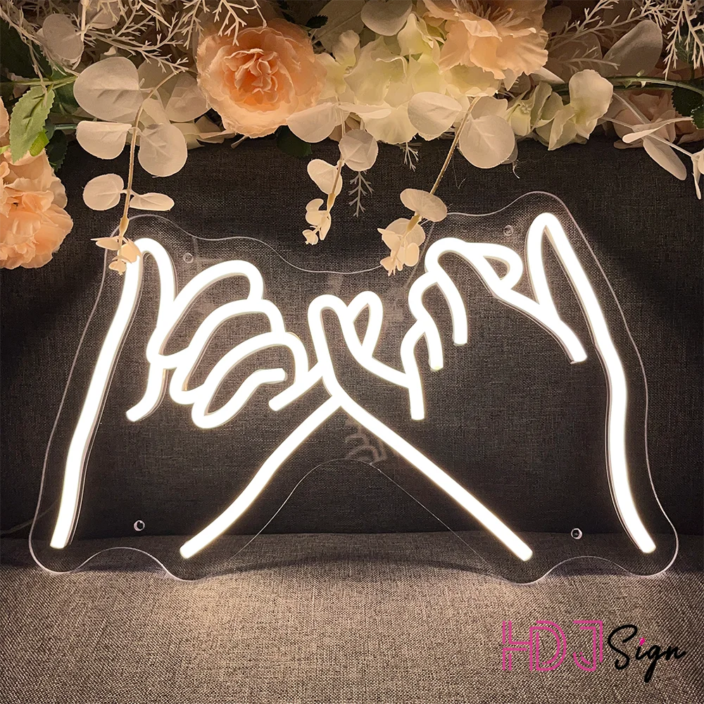 

Pinkie Promise Neon Sign Custom Neon Lights Bedroom Decorations Personalized Led Light For Custom Bedroom Shop Logo Name Sign