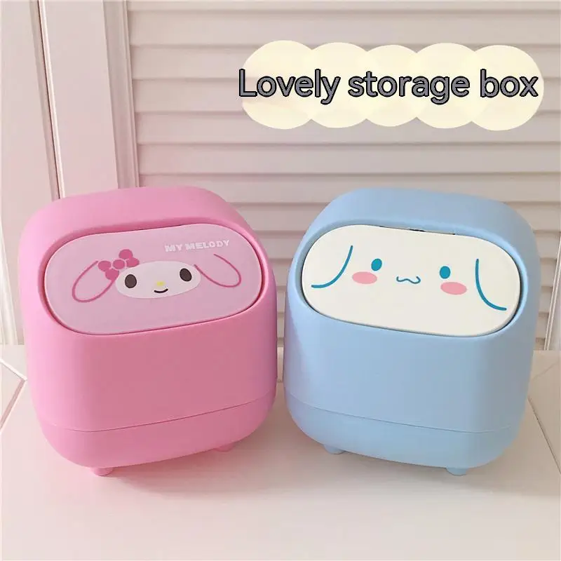 Sanrio мультфильм «Моя Мелодия» Hello Kitty Cinnamoroll настольное откидное хранилище мусорное ведро милое сердце для девочек студентов аниме коробка д...
Sanrio мультфильм «Моя Мелодия» Hello Kitty Cinnamoroll настольное откидное хранилище мусорное ведро милое сердце для девочек студентов аниме коробка д...